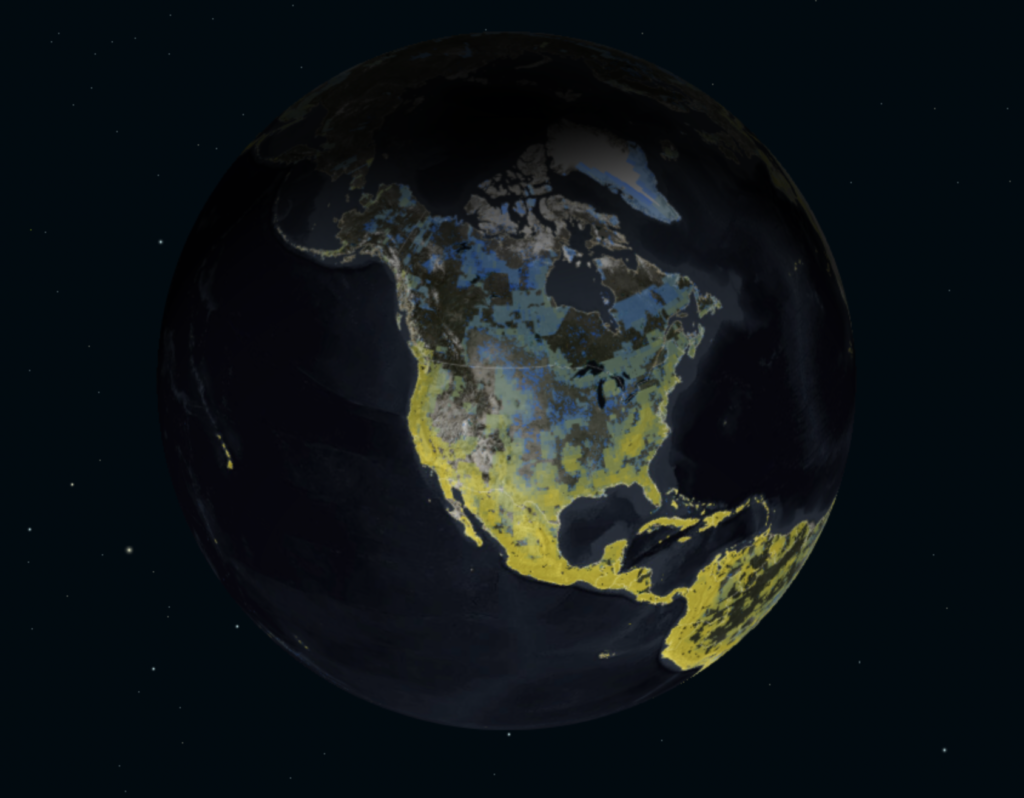 Half Earth Map