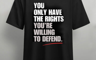 Defend RightsBlack T-Shirt