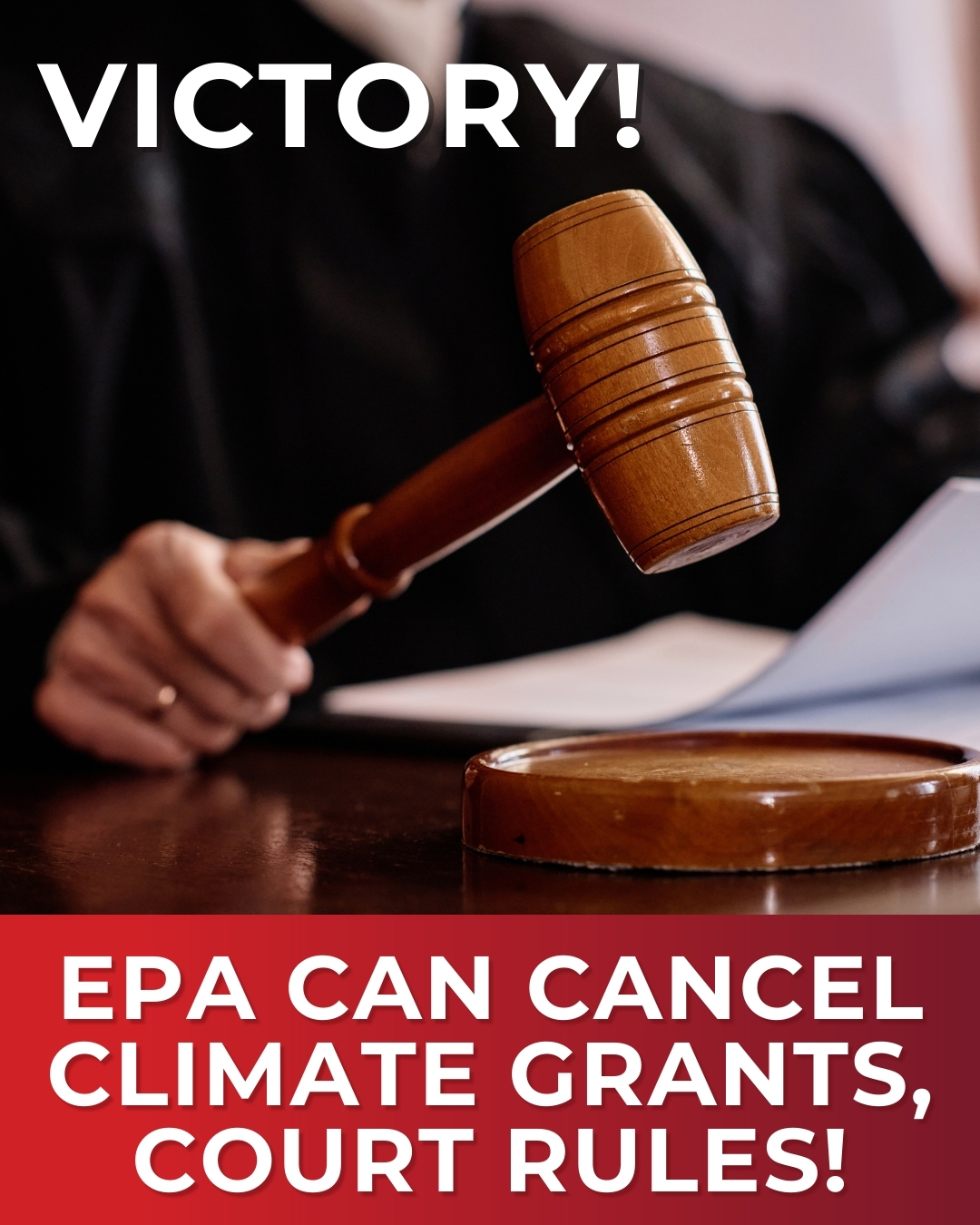 Court Rules EPA Can Cancel Climate Grants