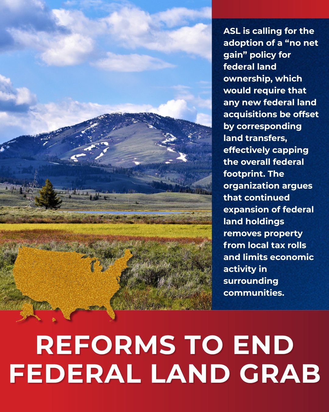 Reforms to Halt Federal Land Expansion and Restore Productive Use