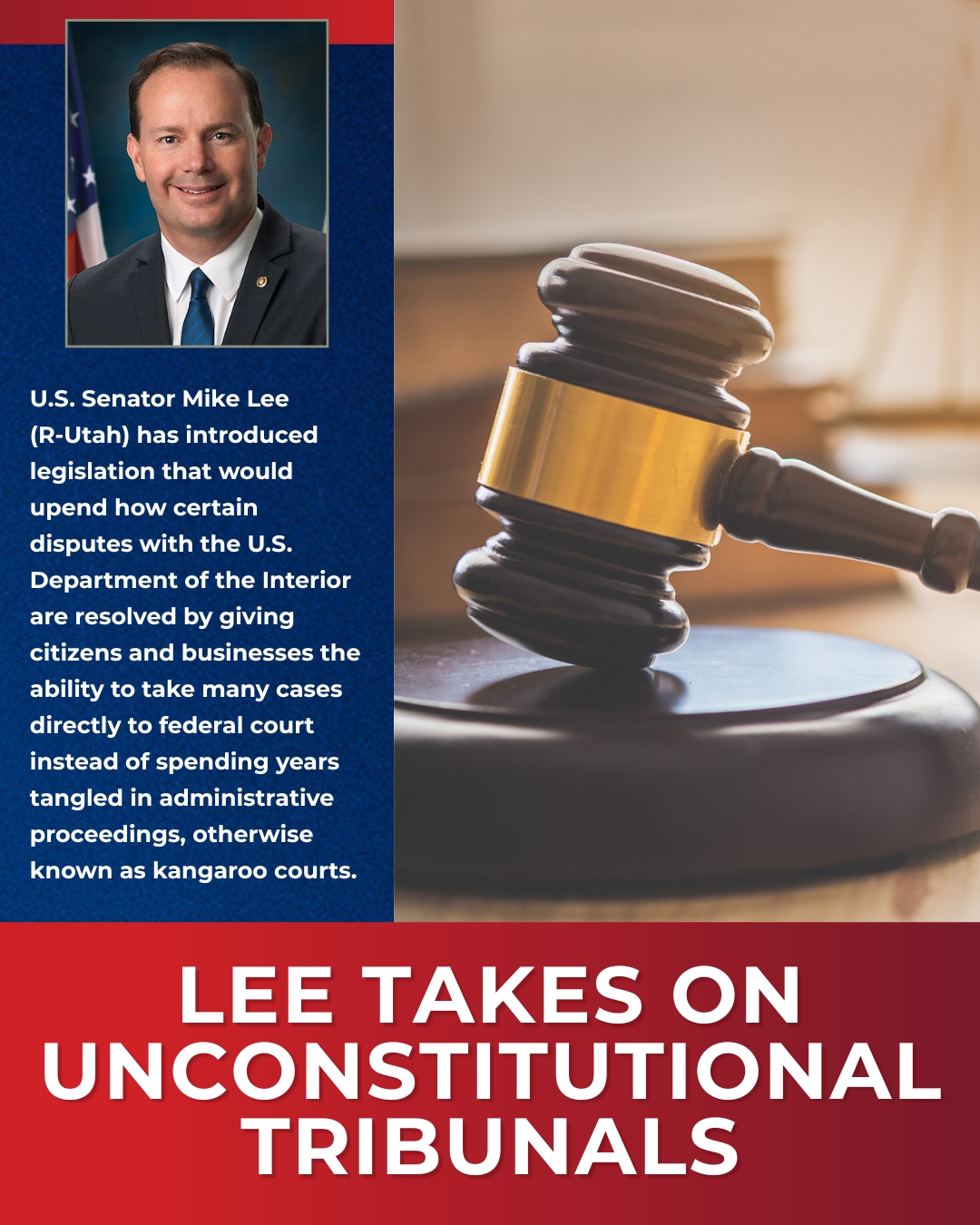 Lee Takes on Administrative States’ Unconstitutional Tribunals