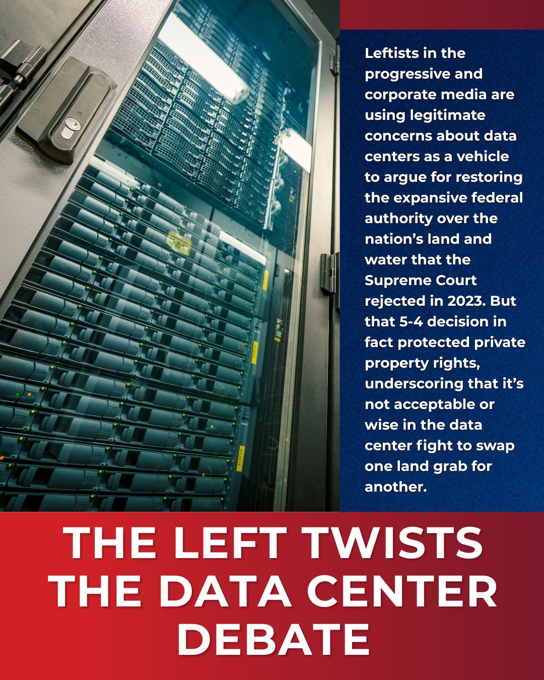 The Left is Twisting the Data Center Debate