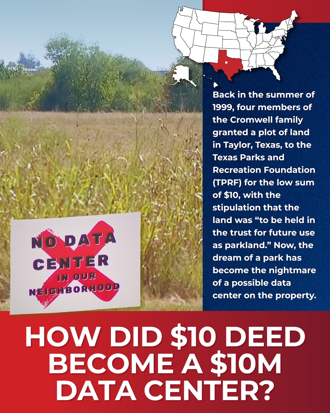 The $10 Deed and the $10 Million Data Center