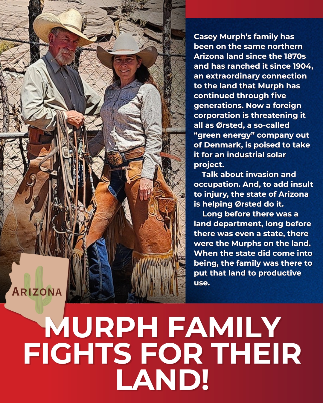 His Ranch Was There Before Arizona Was