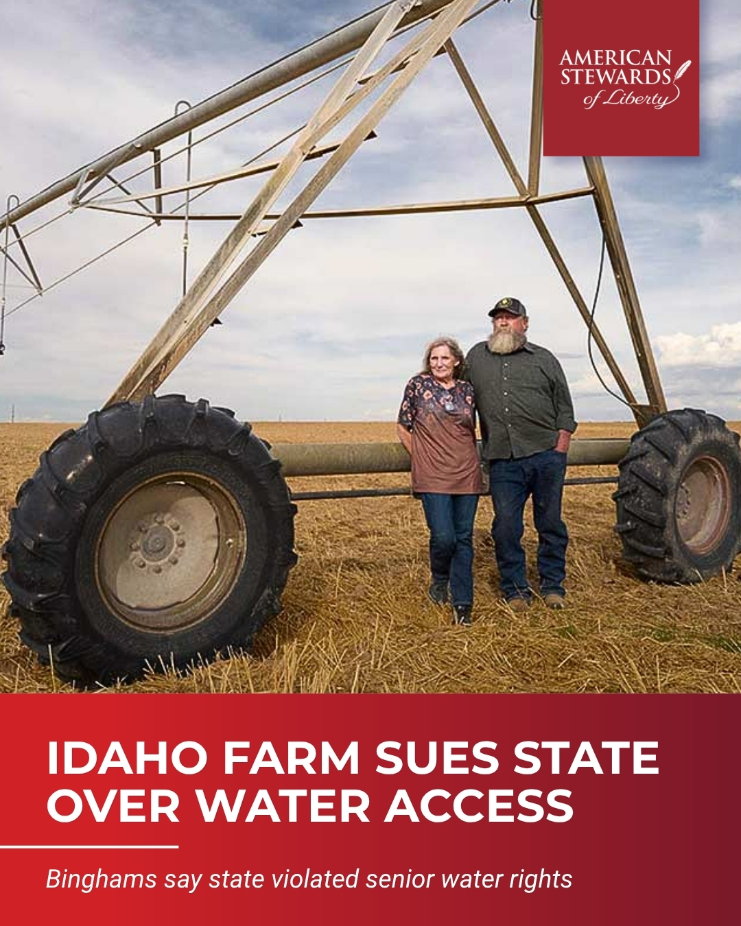 Idaho Family Farm Sues State After Losing Access to Water